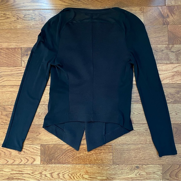 Material Girl Hudsons’s Bay Black Blazer with Mesh Sleeves - Picture 10 of 10